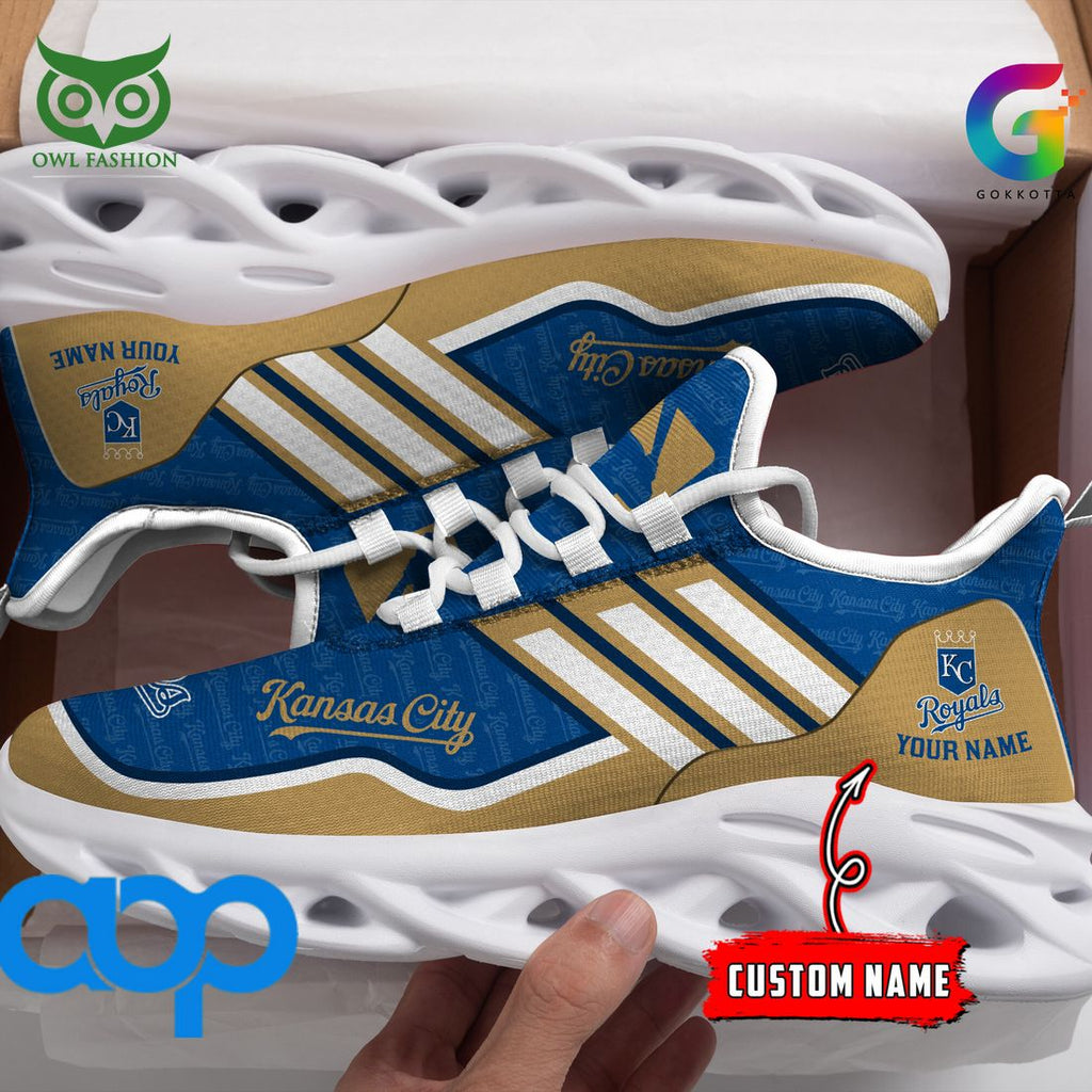 Kansas City Royals MLB Personalized New Max Soul Sneaker