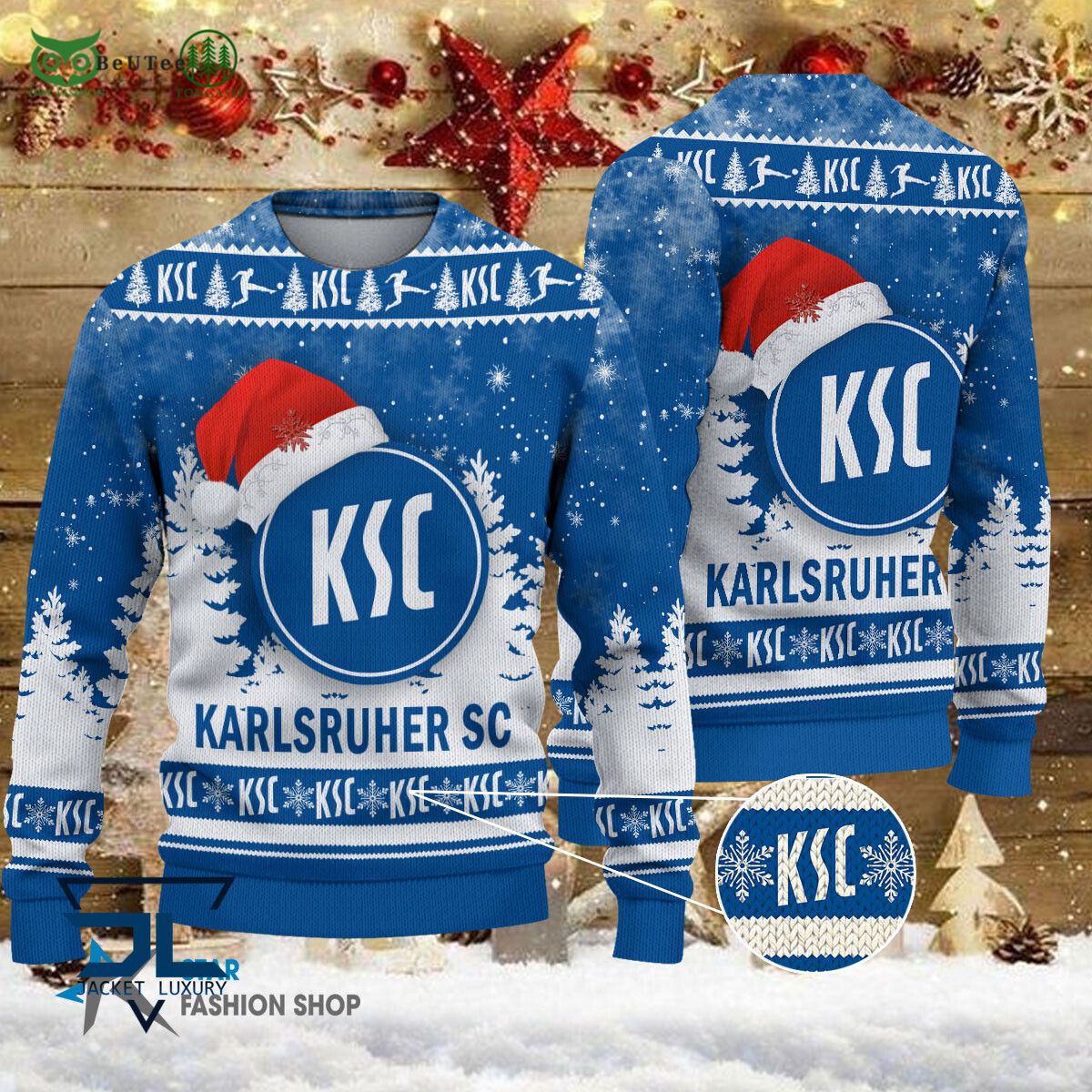 Karlsruher SC Bundesliga Germany League Ugly Sweater