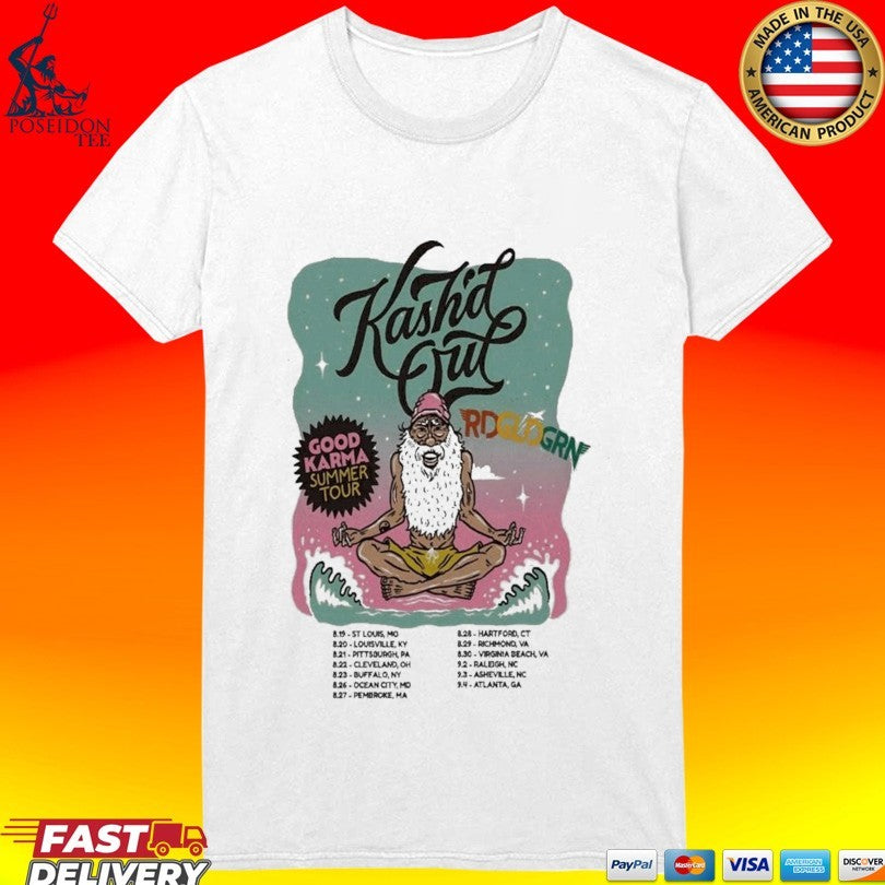 Kash’d Out 2026 Good Karma Summer Tour T-shirt
