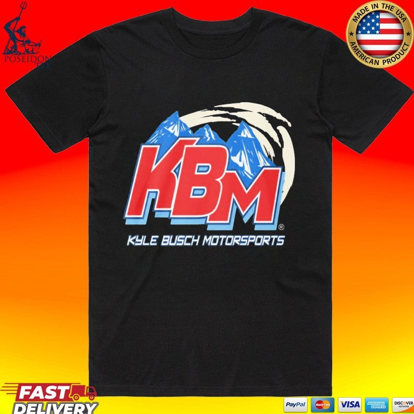 KBM Kyle Busch Motorsports Mountain Logo Racing T-shirt
