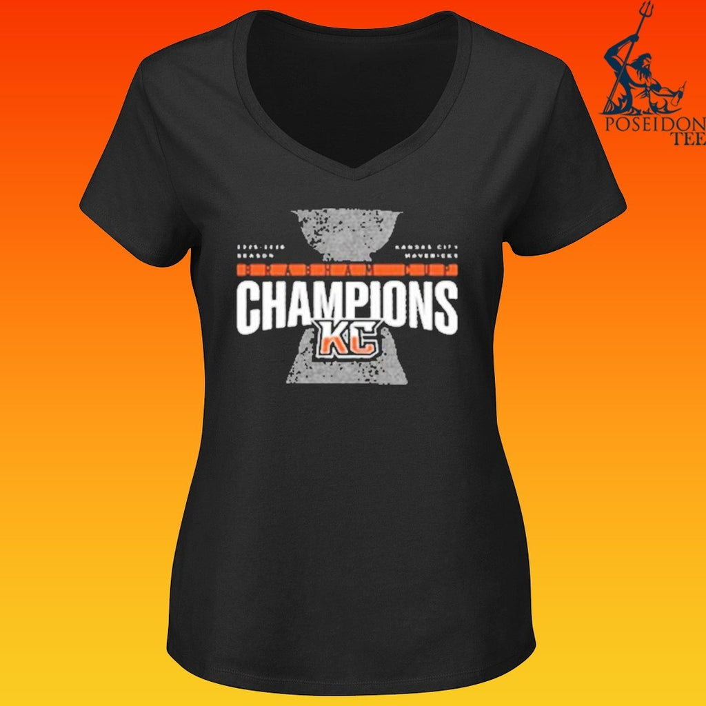 Kc Mavericks 2026 Brabham Cup Champions T-shirt