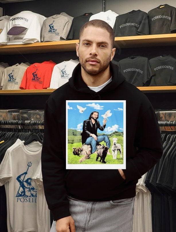 Keanu Reeves And Animal Steppe T-shirt
