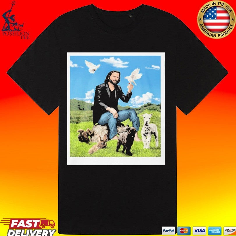 Keanu Reeves And Animal Steppe T-shirt