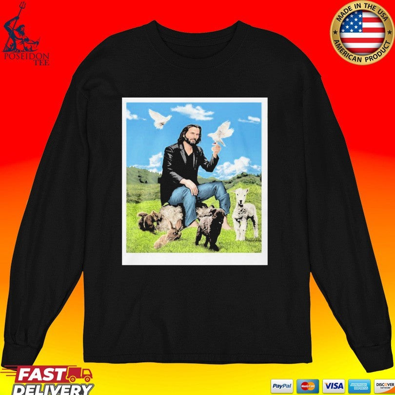 Keanu Reeves And Animal Steppe T-shirt