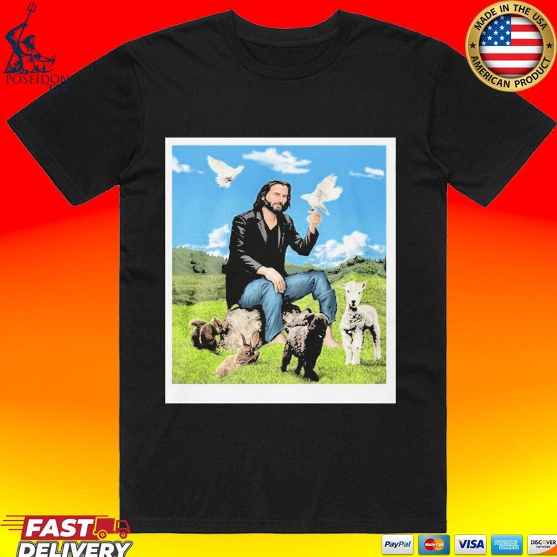 Keanu Reeves And Animal Steppe T-shirt