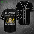 Keep Listening To Elvis Presley Baseball Jersey Shirt