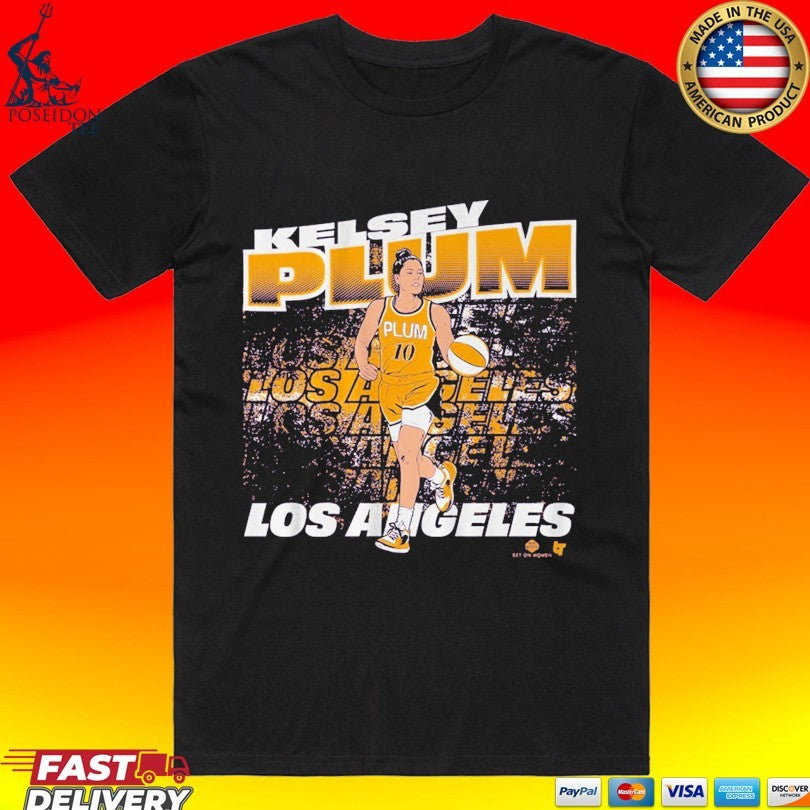 Kelsey Plum Los Angeles Street Ball T-shirt