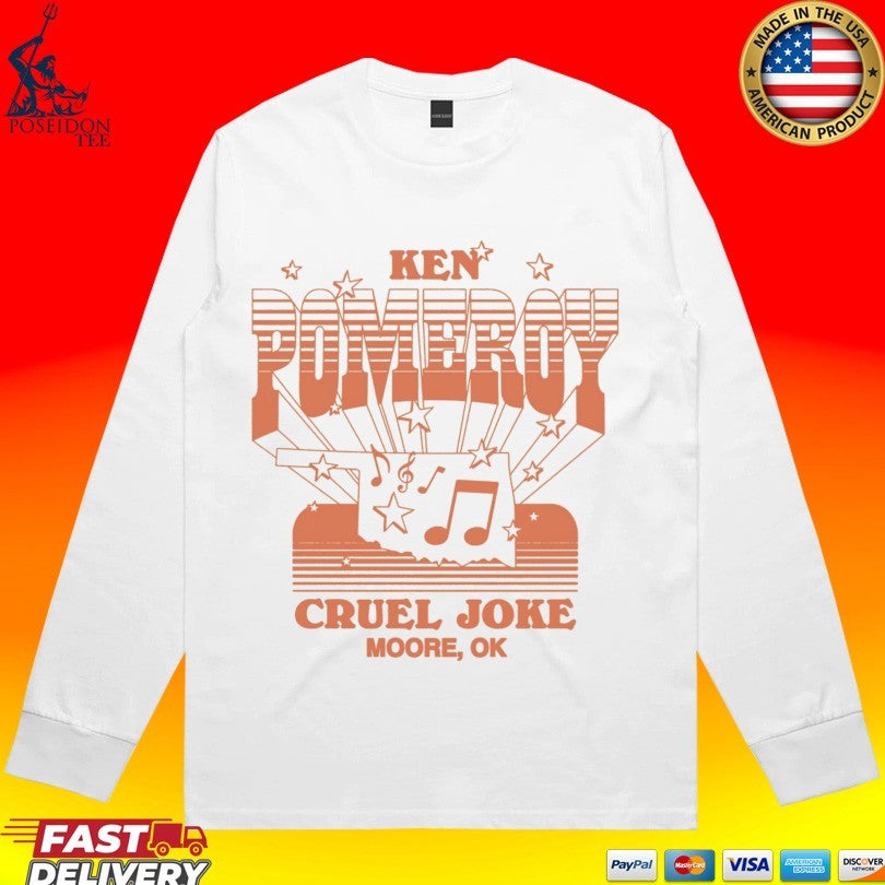 Ken Pomeroy Cruel Joke Orange Rodeo T-shirt