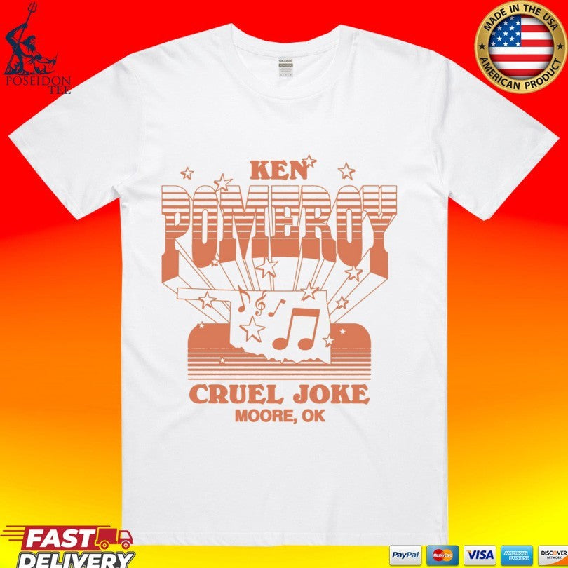 Ken Pomeroy Cruel Joke Orange Rodeo T-shirt