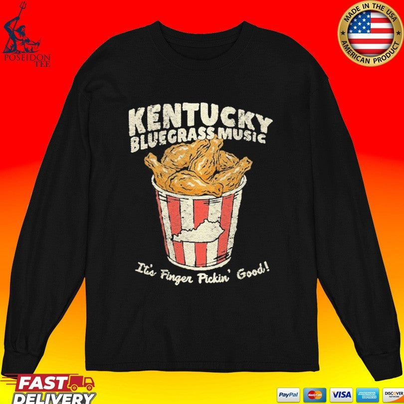 Kentucky Bluegrass Music It’s Finger Pickin’ Good T-shirt