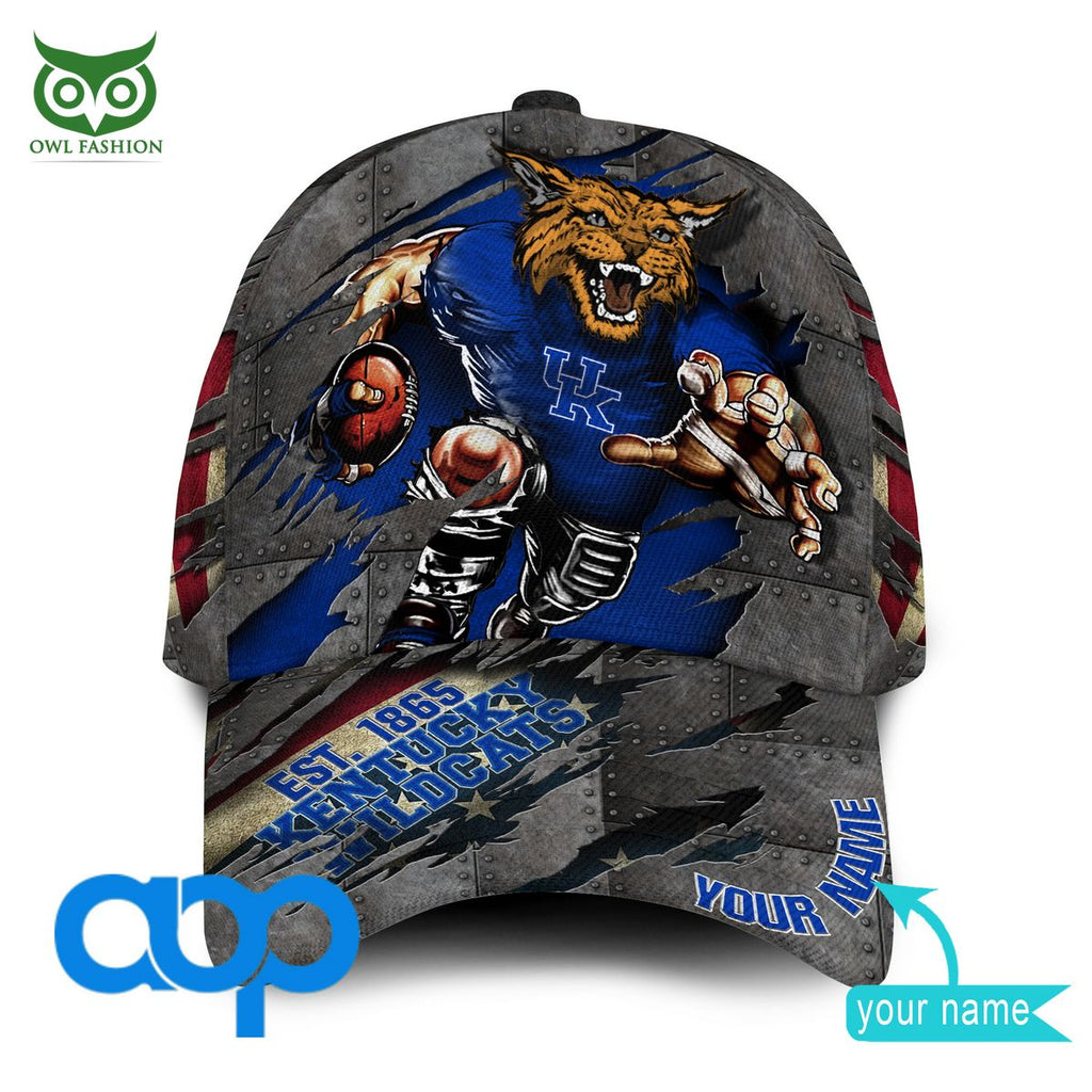 Kentucky Wildcats New 2023 Personalized NCAA Printed Cap