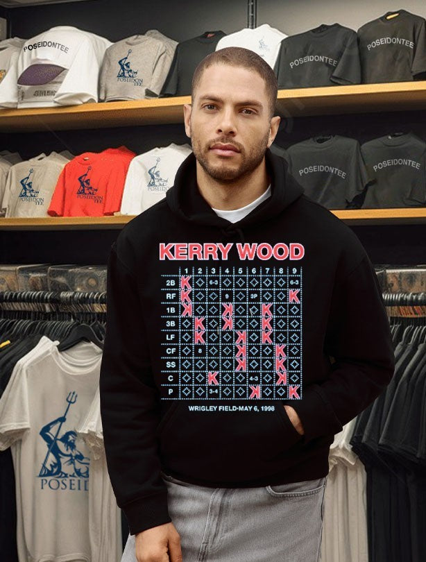 Kerry Wood 20k Scorecard Wrigley Field May 6 1998 T-shirt