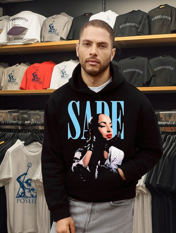 Keshad Johnson Wearing Sade T-shirt