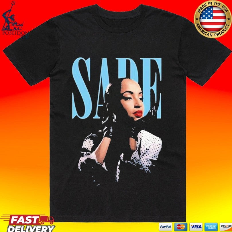 Keshad Johnson Wearing Sade T-shirt