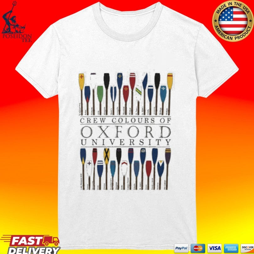 Kevin Parker Crew Colours Of Oxford University T-shirt