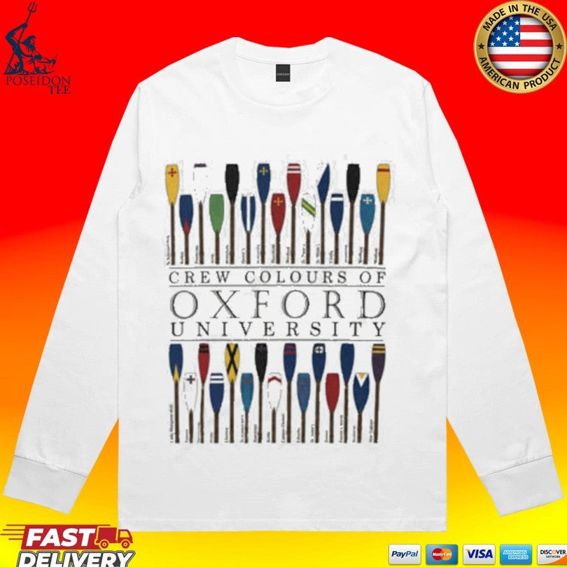 Kevin Parker Crew Colours Of Oxford University T-shirt