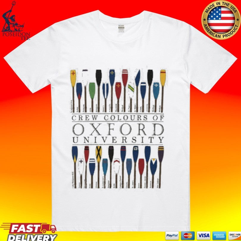 Kevin Parker Crew Colours Of Oxford University T-shirt