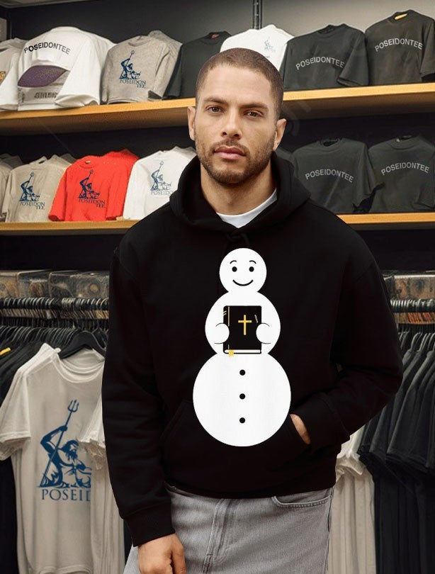 Kevín Snowman Bible T-shirt