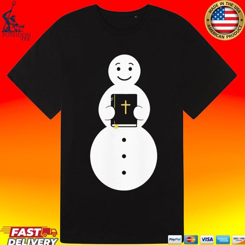 Kevín Snowman Bible T-shirt