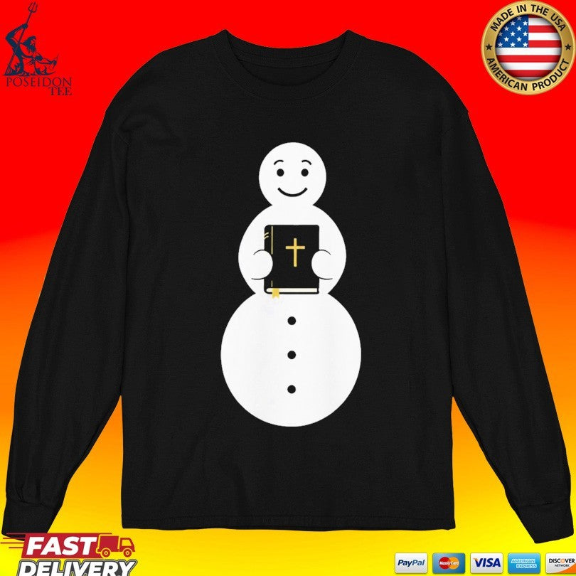 Kevín Snowman Bible T-shirt
