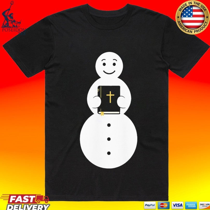 Kevín Snowman Bible T-shirt