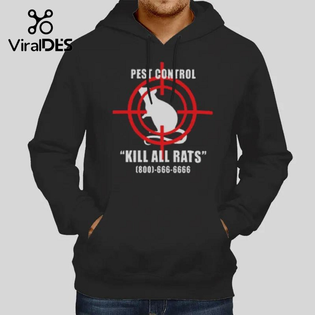 Kill All Rats City Morgue Pest Control Hoodie