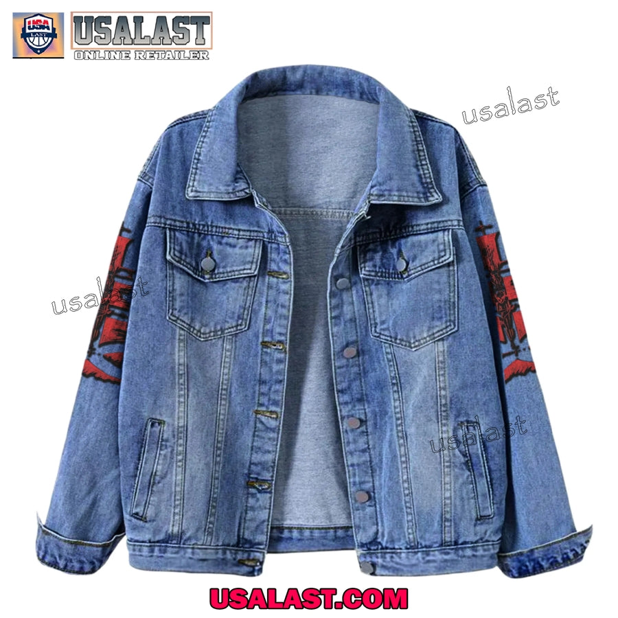 King Diamond Prepare For The Institute Denim Jacket