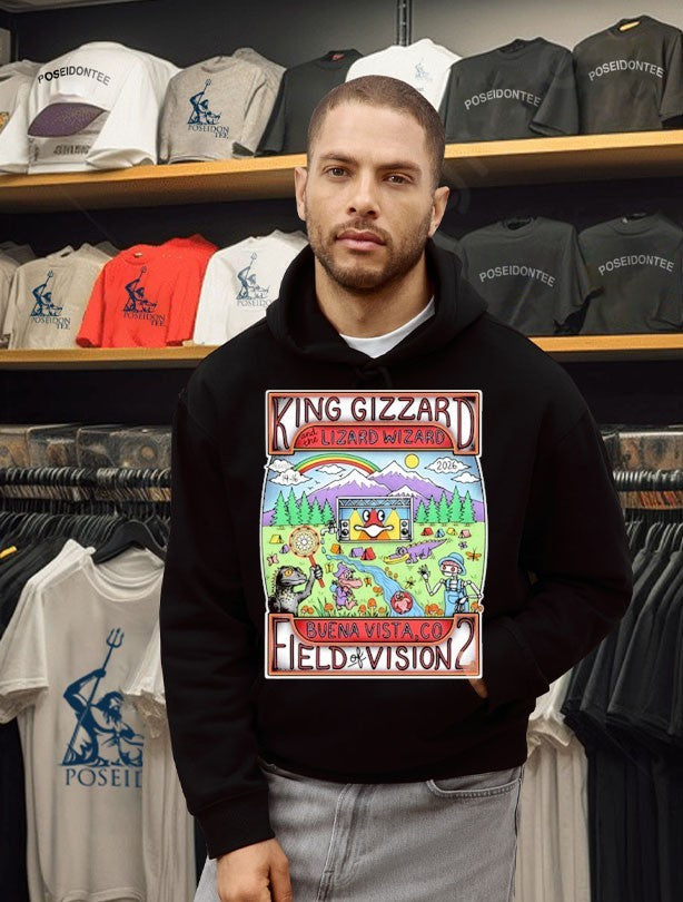 King Gizzard And The Lizard Wizard Meadow Creek In Buena Vista Co August 14-16 2026 T-shirt