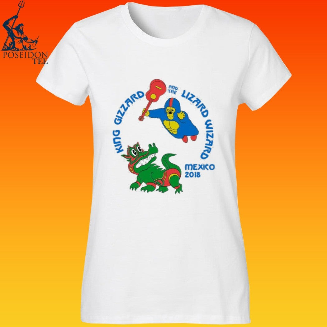 King Gizzard And The Lizard Wizard Mexico Guitar T-shirt