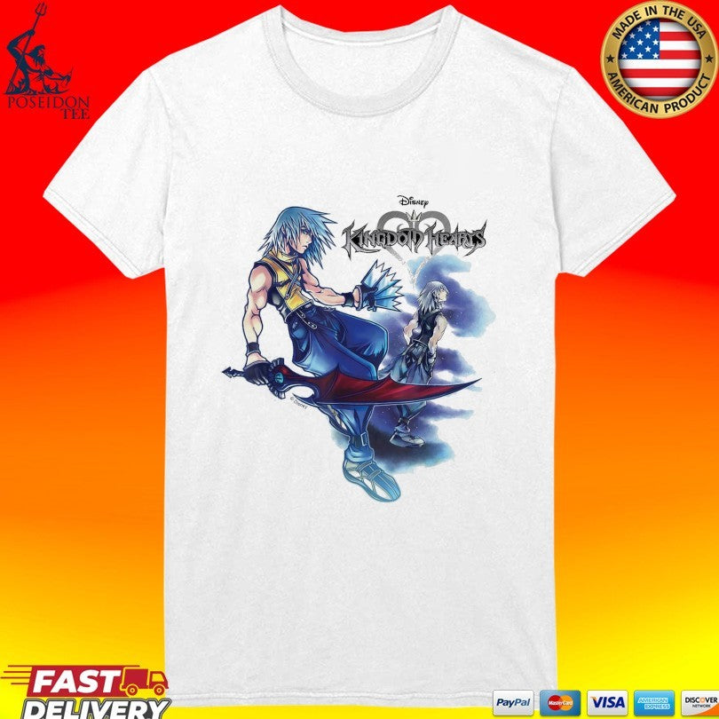Kingdom Hearts Riku Character T-shirt