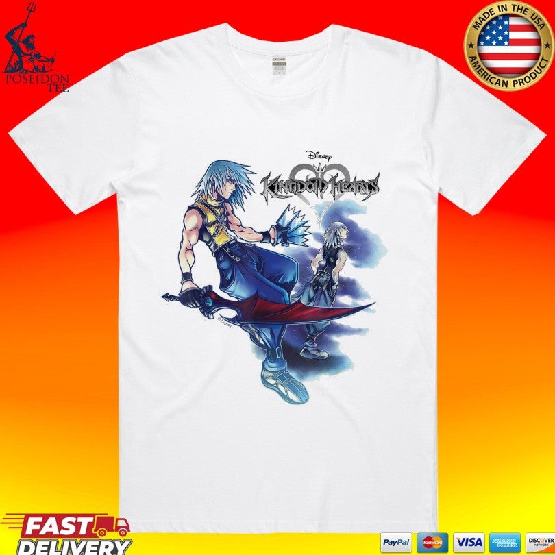 Kingdom Hearts Riku Character T-shirt