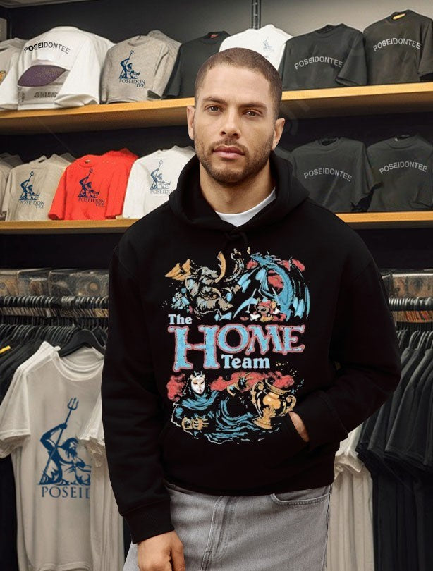 Kings Road The Home Team Mtg Retro Collage T-shirt