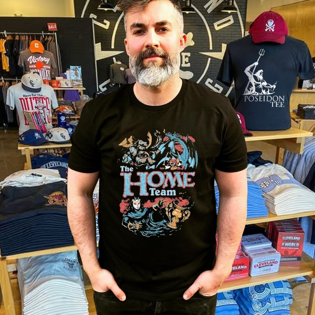Kings Road The Home Team Mtg Retro Collage T-shirt