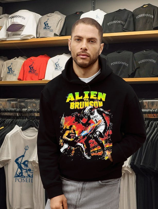 Kiy Studios Alien Vs Brunson New York T-shirt