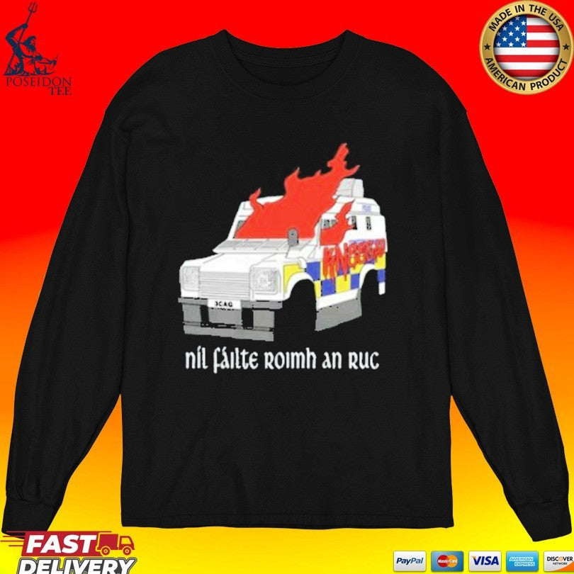 Kneecap Merch Ruc Not Welcome T-shirt