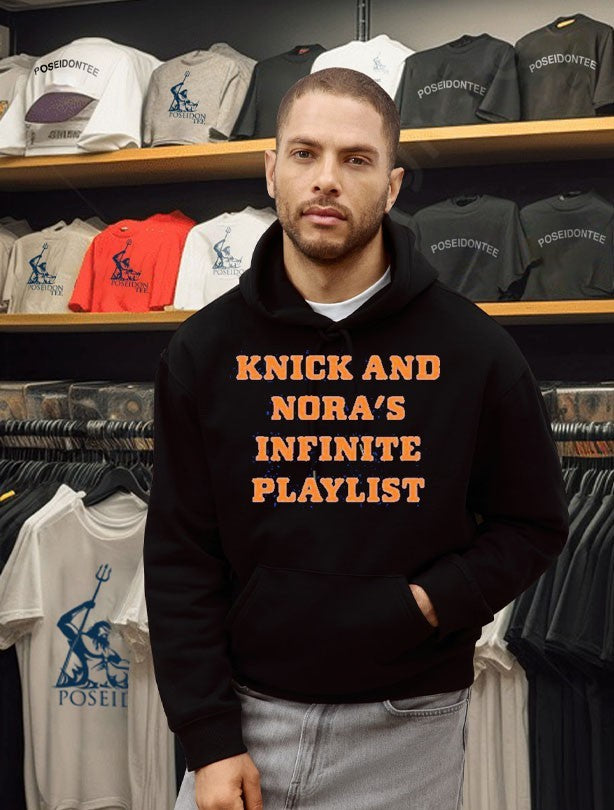 Knick And Nora’s Infinite Playlist T-shirt