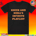 Knick And Nora’s Infinite Playlist T-shirt
