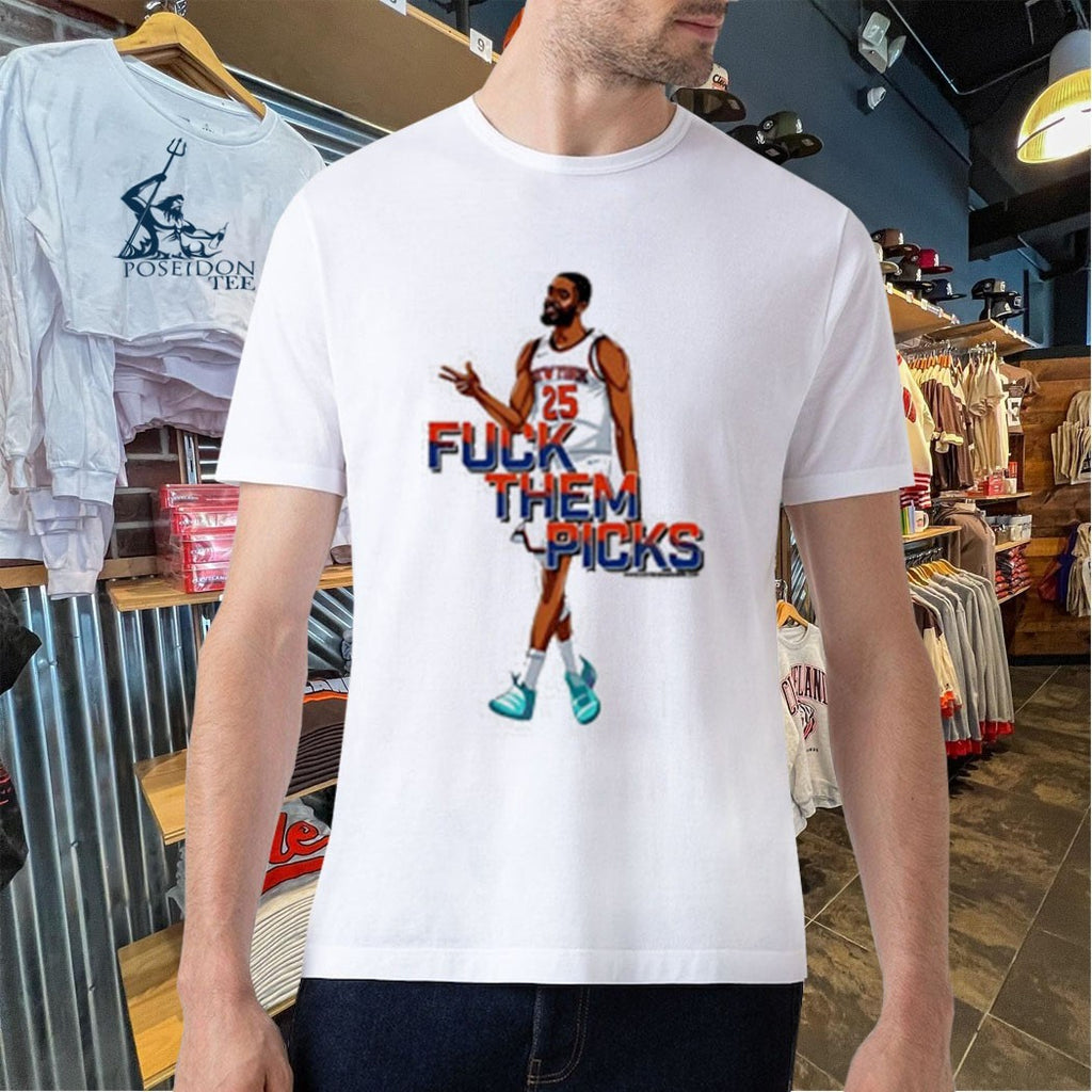 Knicks Fuck Them Picks Graphic T-shirt