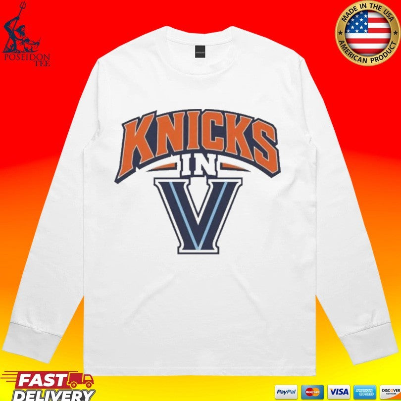 Knicks In 5 Championship Ny Knicks In V T-shirt
