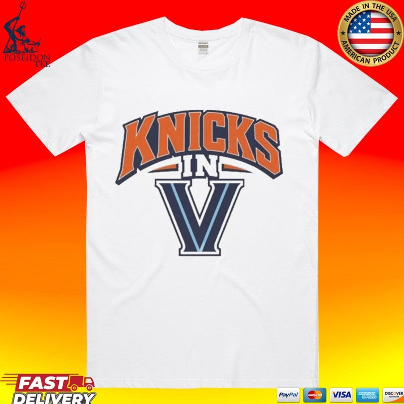 Knicks In 5 Championship Ny Knicks In V T-shirt
