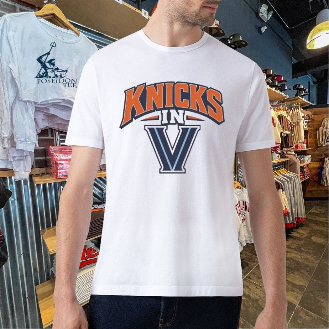 Knicks In 5 Championship Ny Knicks In V T-shirt