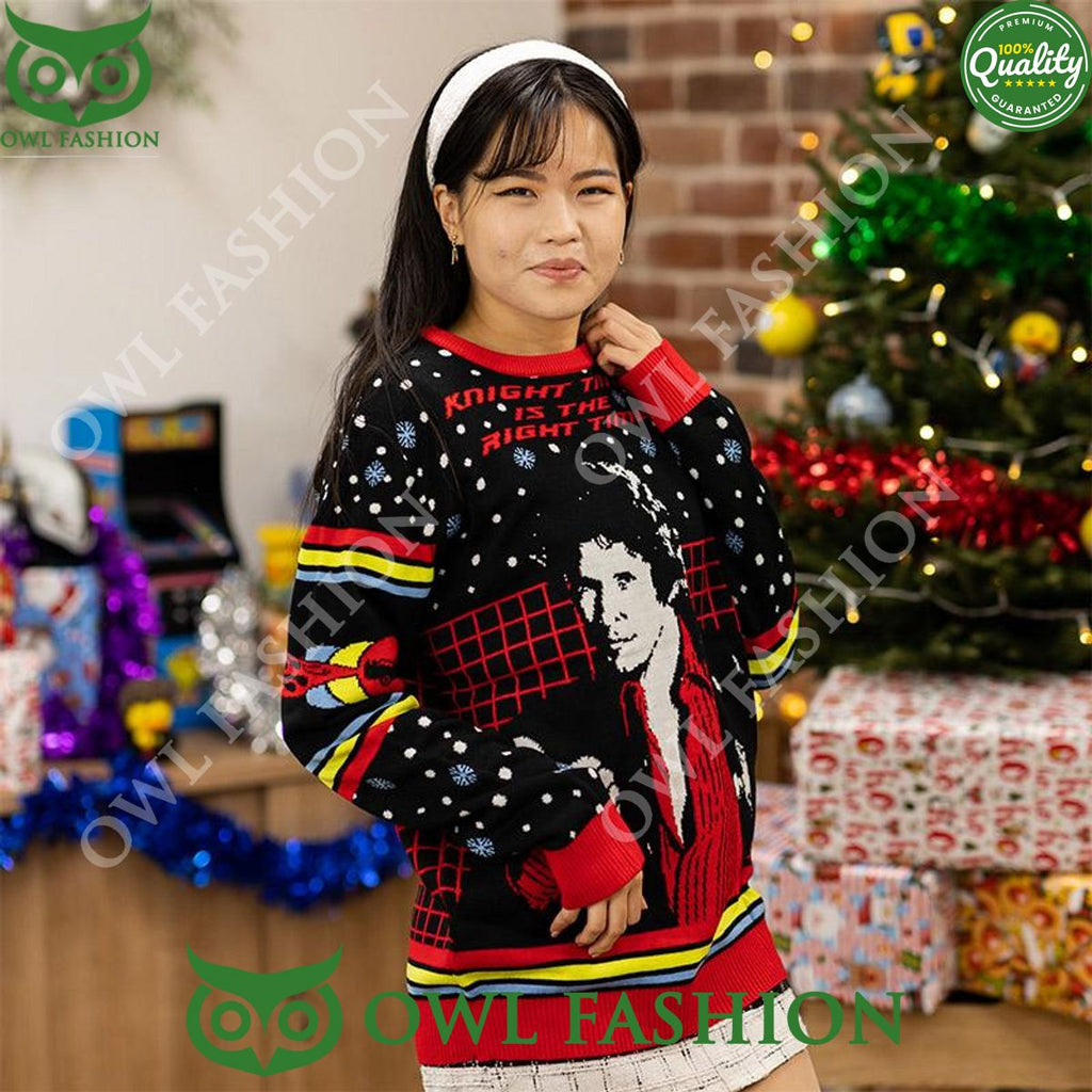 Knight Rider Knight Time Ugly Christmas Sweater Jumper