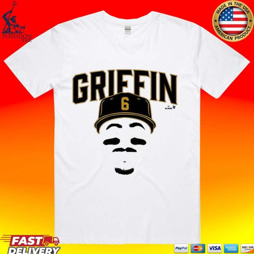 Konnor Griffin Blank Face Pittsburgh Pirates T-shirt