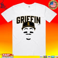 Konnor Griffin Blank Face Pittsburgh Pirates T-shirt