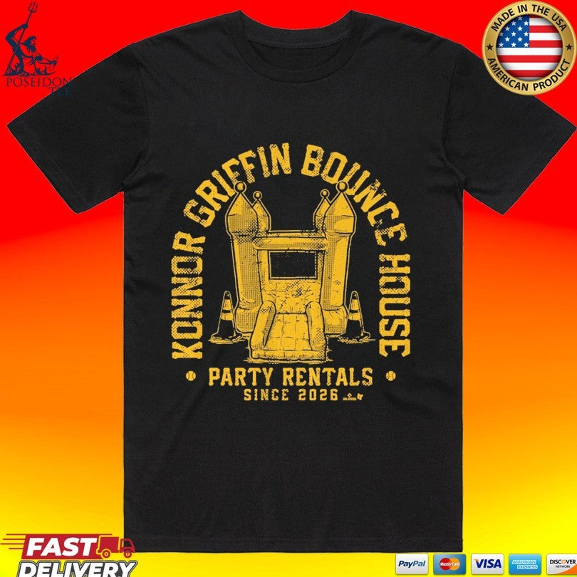 Konnor Griffin Bounce House Party Rentals Since 2026 T-shirt