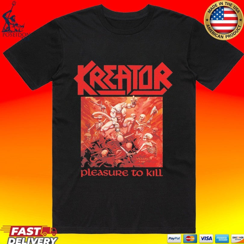 Kreator Pleasure To Kill T-shirt