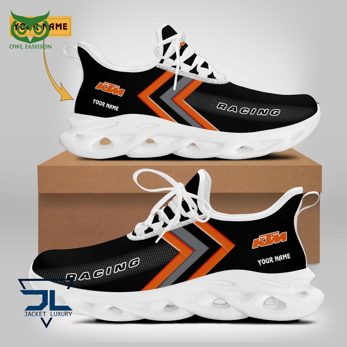 KTM Automobile Brand Personalized Max Soul Shoes