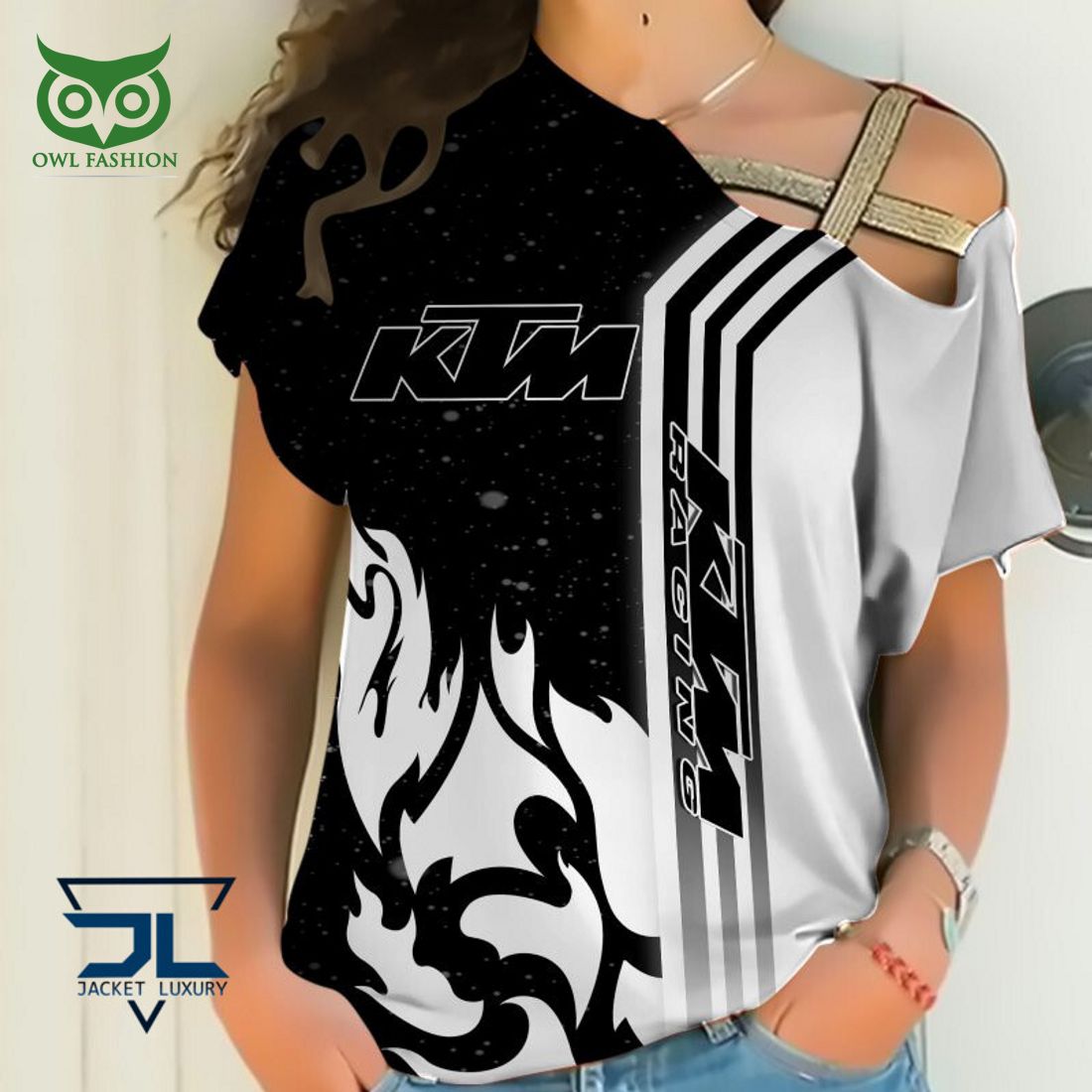 KTM Motor Car 3D Tshirt Polo