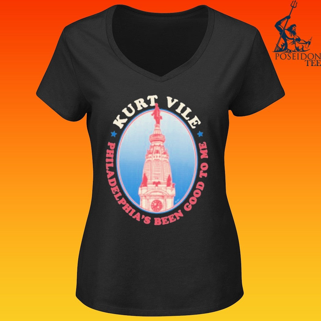 Kurt Vile Philadelphia Been Good To Me Merchtable City Hall T-shirt