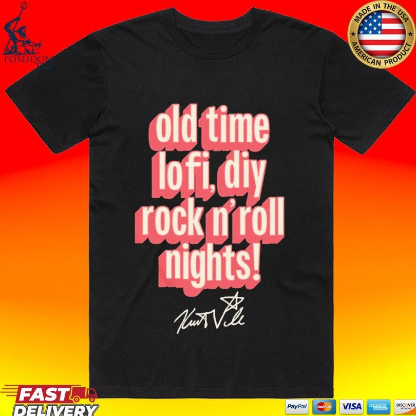 Kurt Vile Philadelphia Old Time Lofi Diy Rock N’ Roll Nights T-shirt